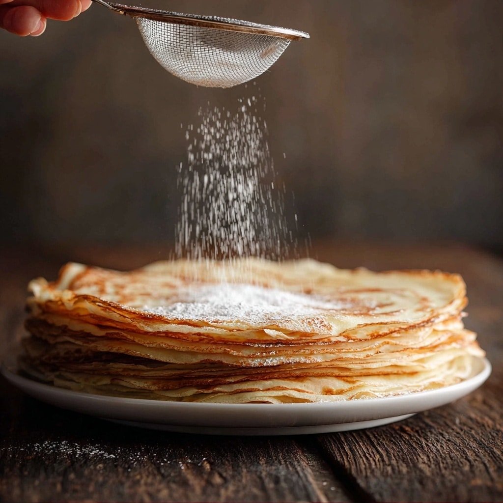 Crêpes: Classic French Thin Pancakes Recipe - Recipe Image