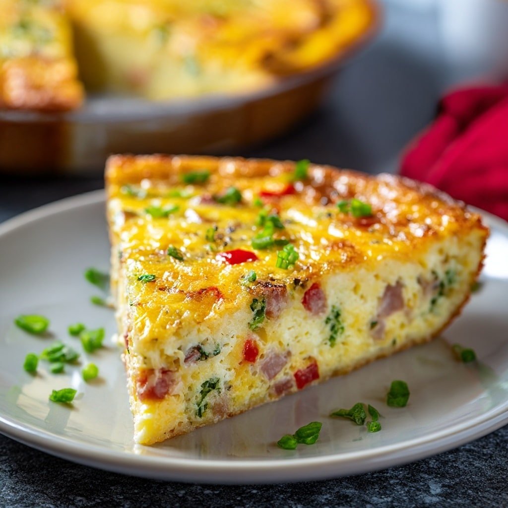 Cheese Spinach Bacon Quiche Recipe