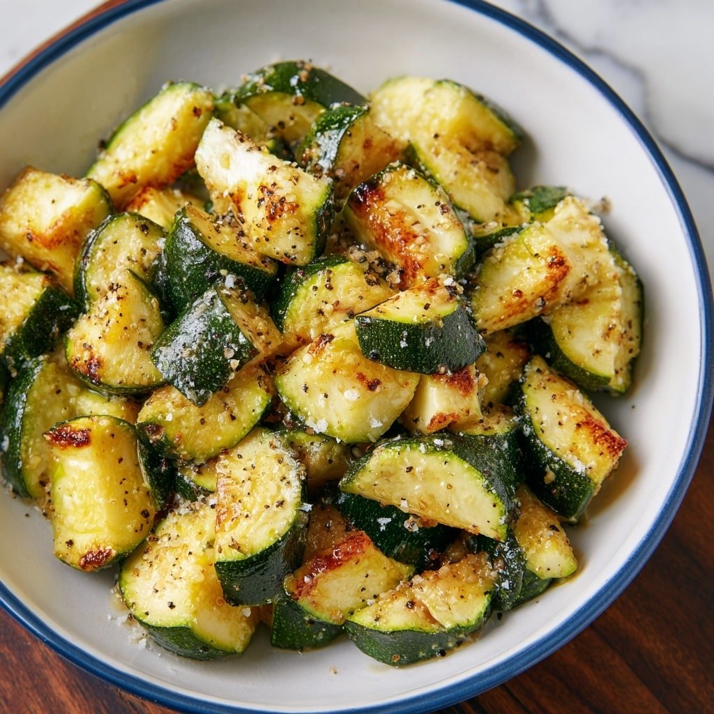 Air Fryer Zucchini Parmesan Recipe - Recipe Image
