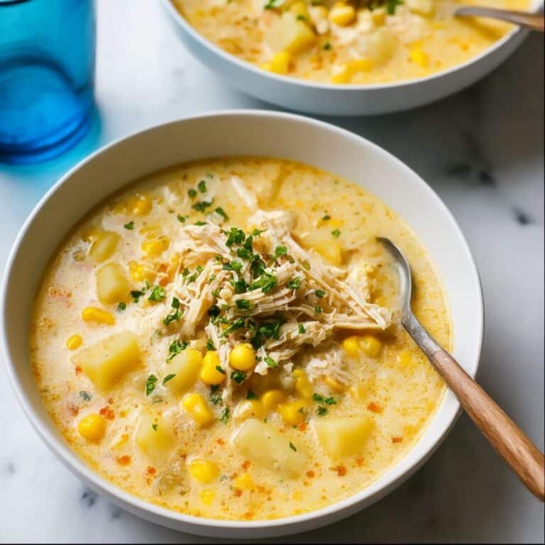 Creamy Southwest Chicken Corn Chowder Recipe